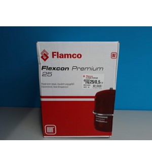 Expansievat Flamco Flexcon Premium 25 Liter Rood 16922